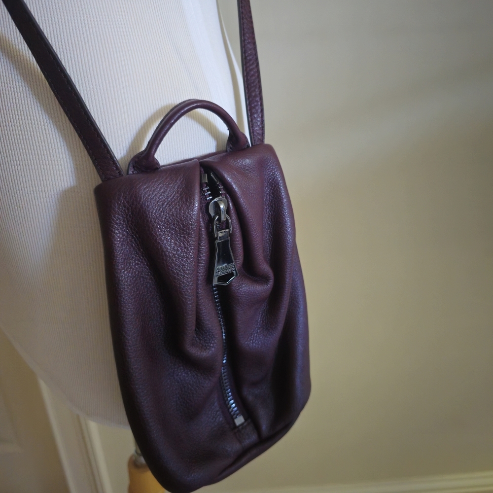 EUC Aimee Kestenberg Tamitha Crossbody - Wine/Burgandy Color